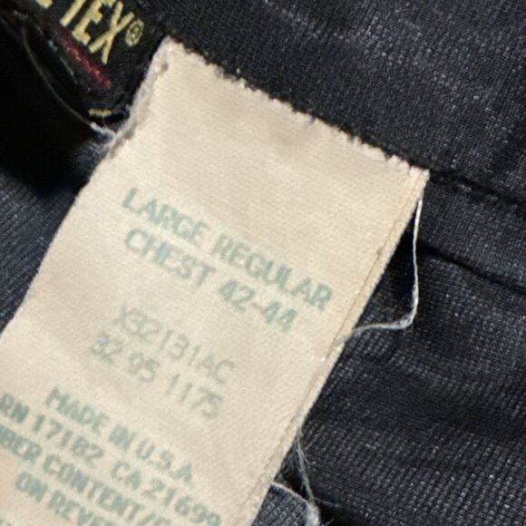 10X Gore Tex Rainwear Coat Jacket Large Mens Vintage Advantage Camo Saddle Cloth - Picture 6 of 14